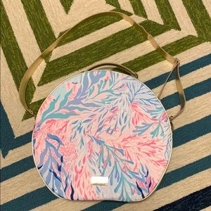 Lilly Pulitzer luggage hat box